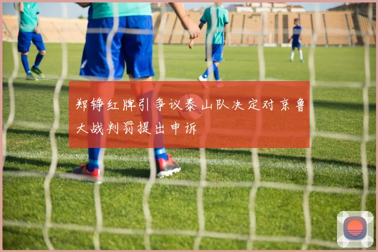 郑铮红牌引争议泰山队决定对京鲁大战判罚提出申诉